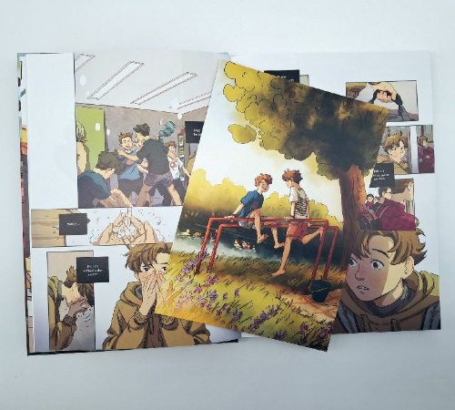 Buchcover und Innenansicht für das Buch: Grün & Gold - Liebe in allen Farben 4
