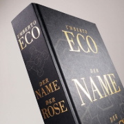 Buchcover und Innenansicht für das Buch: IL NOME DELLA ROSA