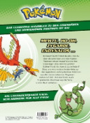 Buchcover und Innenansicht für das Buch: Pokémon - Legendary and Mythical Guidebook: Super Deluxe Edition