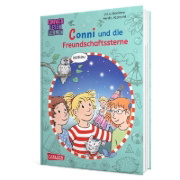 Buchcover und Innenansicht für das Buch: Lesen lernen mit Conni: Conni und die Freundschaftssterne