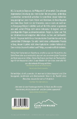 Buchcover und Innenansicht für das Buch: Wer stirbt denn nicht?
