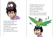 Buchcover und Innenansicht für das Buch: Leselöwen 2. Klasse - Ein teuflisches Abenteuer