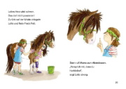 Buchcover und Innenansicht für das Buch: Leselöwen 1. Klasse - Zwei Freundinnen und ein freches Pony