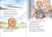 Buchcover und Innenansicht für das Buch: Leselöwen 2. Klasse - Der goldene Ritter und das Drachenei