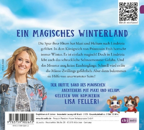 Buchcover und Innenansicht für das Buch: Musse & Helium - Aventyret i Lindrizia (Lindrizia)