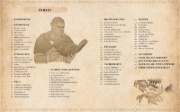 Buchcover und Innenansicht für das Buch: The Elder Scrolls: The Official Cookbook Vol. 2: Tastes and Tales from Tamriel