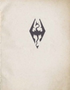 Buchcover und Innenansicht für das Buch: The Elder Scrolls V: Skyrim - The Skyrim Library, Vol. I: The Histories
