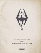 Buchcover und Innenansicht für das Buch: The Elder Scrolls V: Skyrim - The Skyrim Library, Vol. I: The Histories
