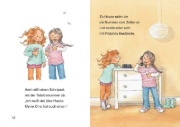 Buchcover und Innenansicht für das Buch: Leselöwen 1. Klasse - Zwei Freundinnen und ein verliebter Hund