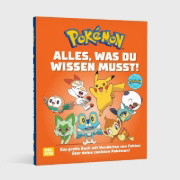 Buchcover und Innenansicht für das Buch: Pokémon Handbuch: Pokémon: Alles, was du wissen musst