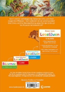 Buchcover und Innenansicht für das Buch: Leselöwen 3. Klasse - Die Monsterpflanze ist los!