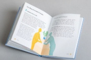 Buchcover und Innenansicht für das Buch: The Little Book of Spiritual Bliss