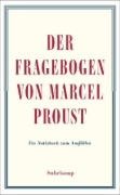 Buchcover und Innenansicht für das Buch: Le Questionnaire de Proust