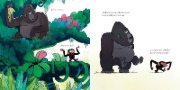 Buchcover und Innenansicht für das Buch: Grumpy Monkey