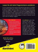 Buchcover und Innenansicht für das Buch: Coding mit KI für Dummies