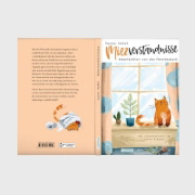 Buchcover und Innenansicht für das Buch: Miezverständnisse - Geschichten von der Fensterbank