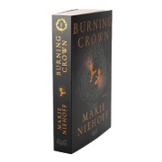 Buchcover und Innenansicht für das Buch: Burning Crown
