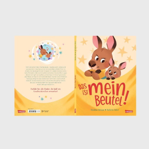Buchcover und Innenansicht für das Buch: Das ist MEIN Beutel!