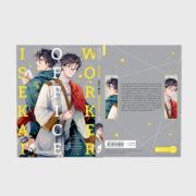 Buchcover und Innenansicht für das Buch: ISEKAI NO SATA WA SHACHIKU SHIDAI