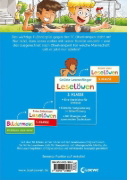 Buchcover und Innenansicht für das Buch: Leselöwen 2. Klasse - Superstürmer halten zusammen!