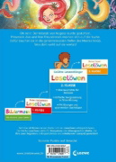 Buchcover und Innenansicht für das Buch: Leselöwen 2. Klasse - Die Meermädchen und der gestohlene Kristall
