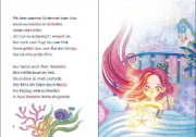 Buchcover und Innenansicht für das Buch: Leselöwen 2. Klasse - Die Meermädchen und der gestohlene Kristall