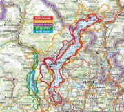 Buchcover und Innenansicht für das Buch: Grand Tour Lago Maggiore und Grand Tour Lago d'Orta