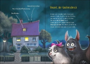 Buchcover und Innenansicht für das Buch: Vincent und das ängstliche Zebra (Band 3)