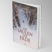 Buchcover und Innenansicht für das Buch: Les Pilliers de la Terre - Tome 01: Le Rêveur de cathédrales