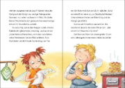 Buchcover und Innenansicht für das Buch: Rubinia Wunderherz, die mutige Waldelfe (Band 6) - Das Rätsel der Königsblume