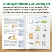 Buchcover und Innenansicht für das Buch: ABC der Tiere - Fit für den Schulbeginn - Praxisimpulse