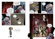 Buchcover und Innenansicht für das Buch: Stitch Head - Chaos in der Monsterwerkstatt