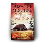 Buchcover und Innenansicht für das Buch: Deine Welt wird brennen