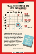 Buchcover und Innenansicht für das Buch: Murdle: Volume 1: 100 Elementary to Impossible Mysteries to Solve Using Logic, Skill, and the Power of Deduction