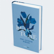 Buchcover und Innenansicht für das Buch: Blå toner