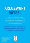 Buchcover und Innenansicht für das Buch: Kreuzworträtsel - Band 1 Über 280 Rätsel für Erwachsene