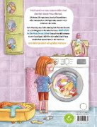Buchcover und Innenansicht für das Buch: Fritzi und Bille - Bloß nicht in die Waschmaschine