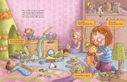 Buchcover und Innenansicht für das Buch: Fritzi und Bille - Bloß nicht in die Waschmaschine