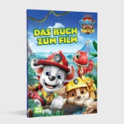 Buchcover und Innenansicht für das Buch: PAW Patrol Geschichtenbuch: PAW Patrol - Der Dinofilm: Das Buch zum Film