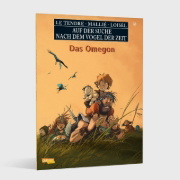 Buchcover und Innenansicht für das Buch: La Quête de l'Oiseau du Temps - Avant la Quête - Tome 8: L'Omégon