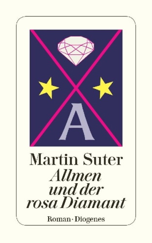 Buchcover und Innenansicht für das Buch: Allmen und der rosa Diamant