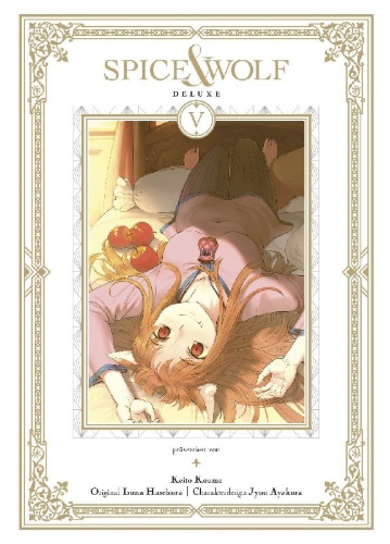Buchcover und Innenansicht für das Buch: Spice & Wolf Deluxe 05