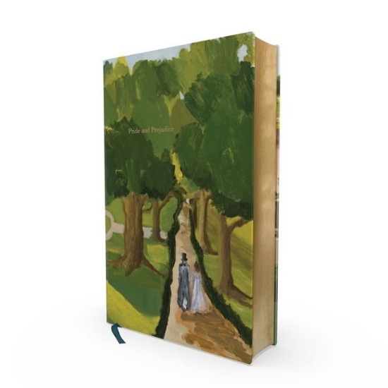 Buchcover und Innenansicht für das Buch: Pride and Prejudice: Deluxe Painted Edition