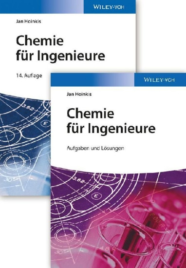 Buchcover und Innenansicht für das Buch: Chemie für Ingenieure / 2 Bände