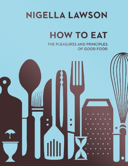 Buchcover und Innenansicht für das Buch: How To Eat