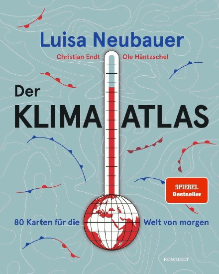 Buchcover und Innenansicht für das Buch: Der Klima-Atlas