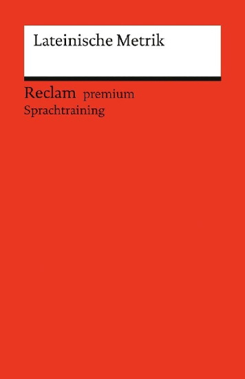 Buchcover und Innenansicht für das Buch: Lateinische Metrik. Eine Einführung