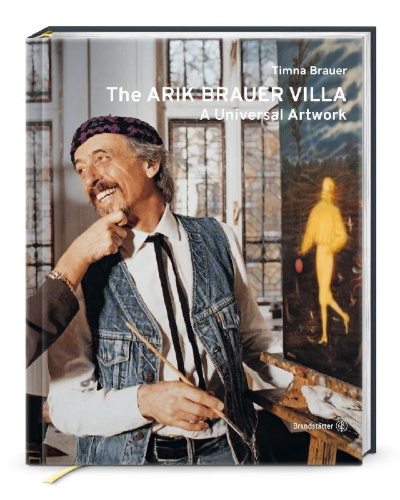 Buchcover und Innenansicht für das Buch: The Arik Brauer Villa