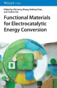 Buchcover und Innenansicht für das Buch: Functional Materials for Electrocatalytic Energy Conversion