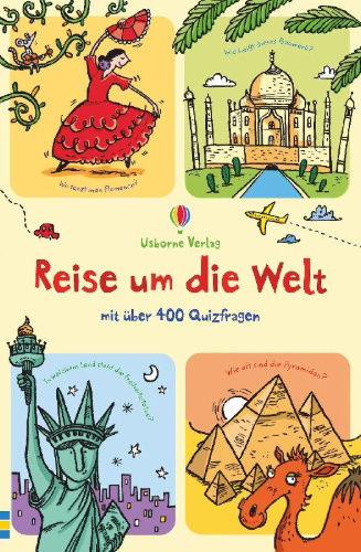 Buchcover und Innenansicht für das Buch: Reise um die Welt